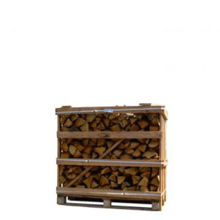 Caisse à bûches Chêne séché au four (1,1m3)