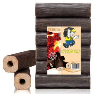 Bûches Densifiées 100% Feuillus Palette De 96 Packs De 12 Bûches