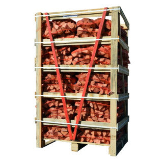 Caisse de bois de chauffage en sac Frêne ultra sec