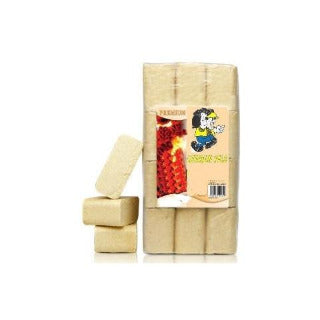 Briques Compressées 100% Chêne Demi Palette De 48 Packs De 12 Briques