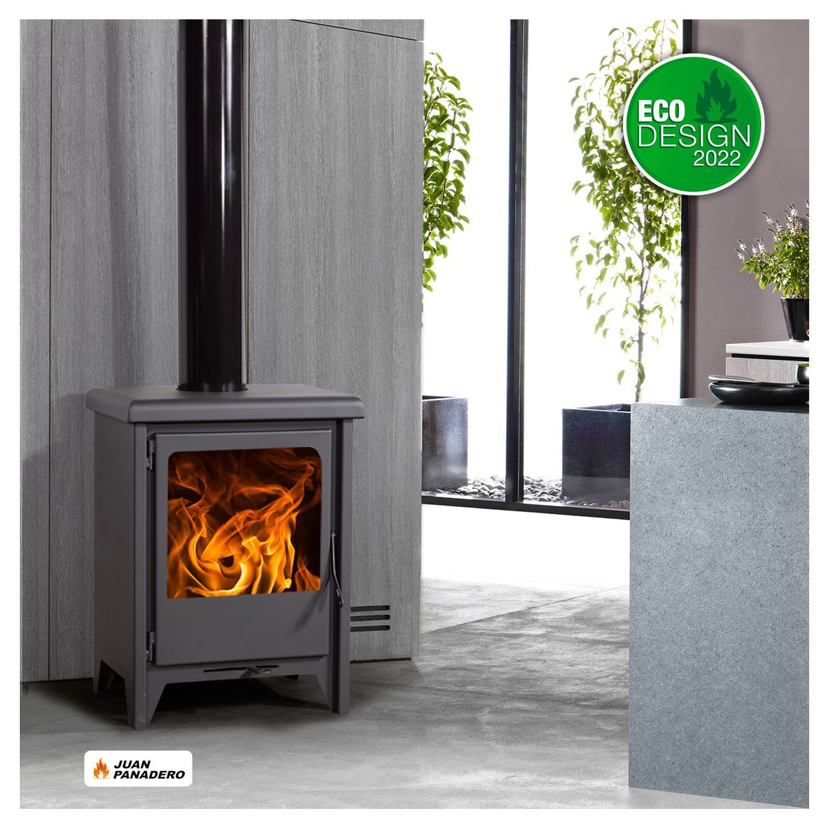 JUAN PANADERO POELE A BOIS LILLE PREMIUM 7,4 KW