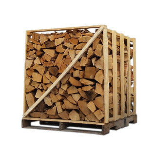 Bois De Chauffage - 30 Cm - Mélange 80% Bois Durs - Palette 1.2 M3 - 1.8 Stères