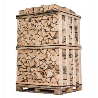 Bois De Chauffage - 50 Cm - Mélange De Bois Durs - Palette 2 M3 - 2.5 Stères