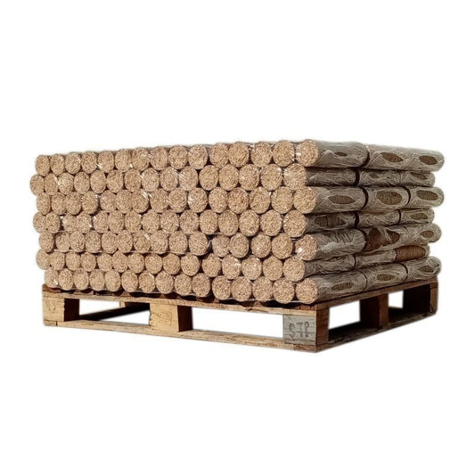 BOIS DENSIFIE FEUILLUS 1/2 PALETTE DE 538 KG