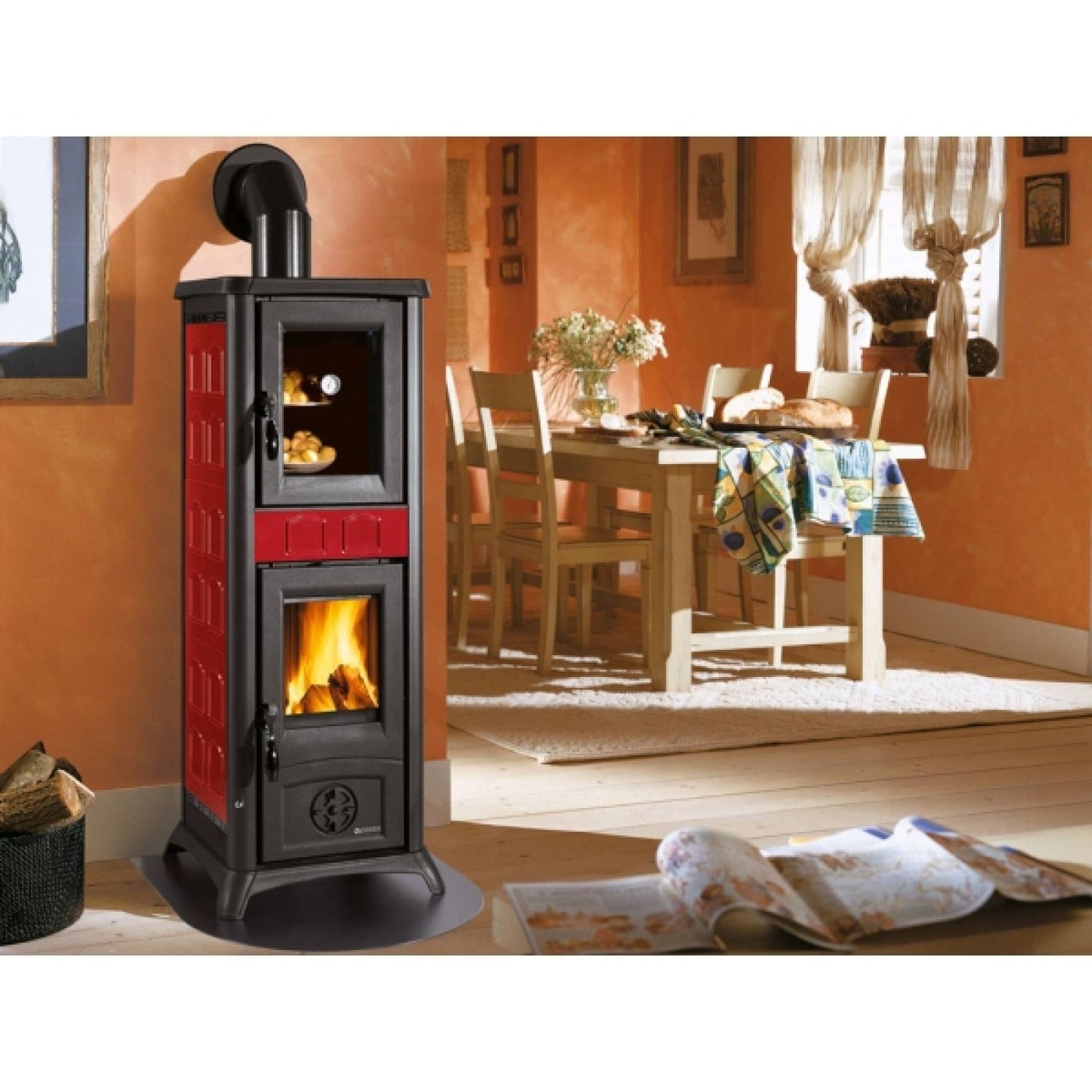 POELE A BOIS GEMMA FORNO 8KW