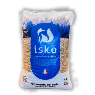 Granulés de bois ISKO - Palette de 70 sacs 1050kg