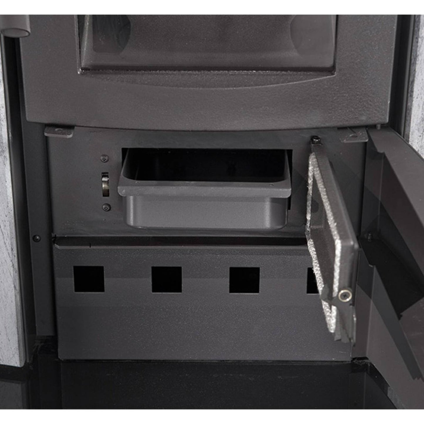 POELE A BOIS ESTER FORNO EVO PIERRE NATURELLE 9.5KW